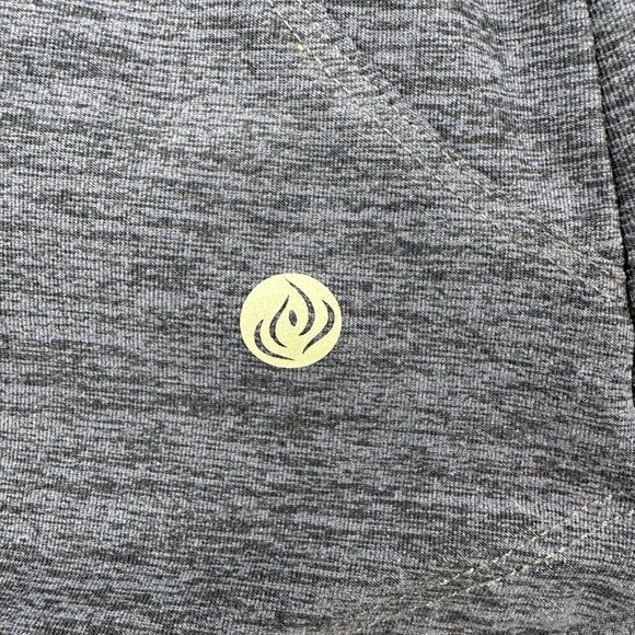 Apana Womens Heathered Blue1/4 Zip Pullover Lightweight Long-Sleeve Top S - Picture 10 of 12